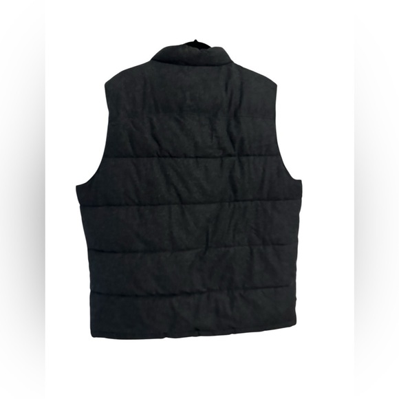 Banana Republic Factory Gray Heather Quilted Puffer Vest Size XL Outdoor - Picture 3 of 8